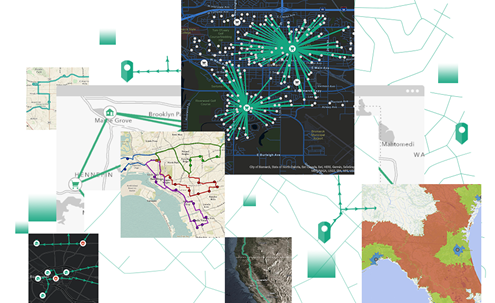 Vehicle routing problem and spatial network analysis 