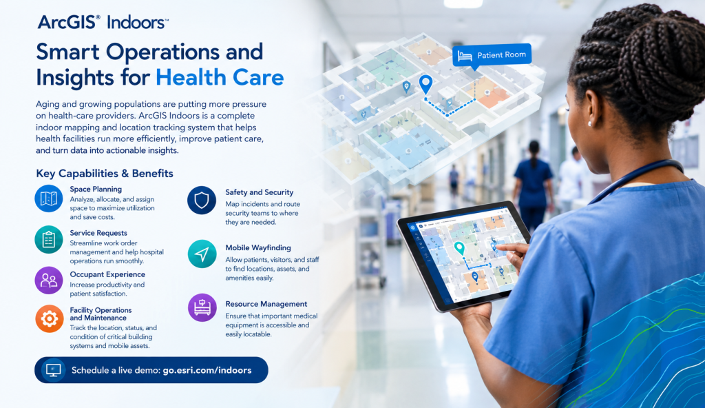 Transforming Healthcare Operations with ArcGIS Indoors
